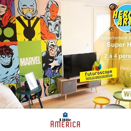 شقة فندقية Little America - 3km Futuroscope