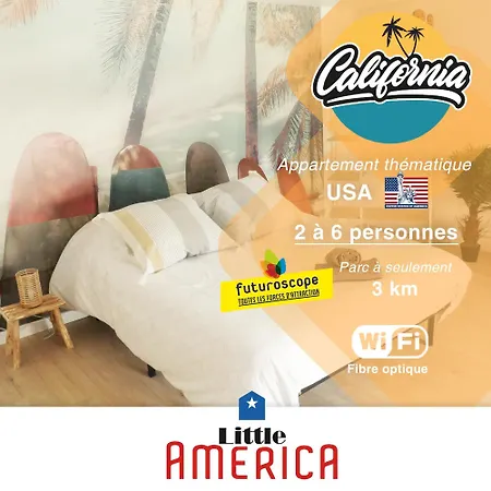 Little America - Appart 3km Futuroscope *