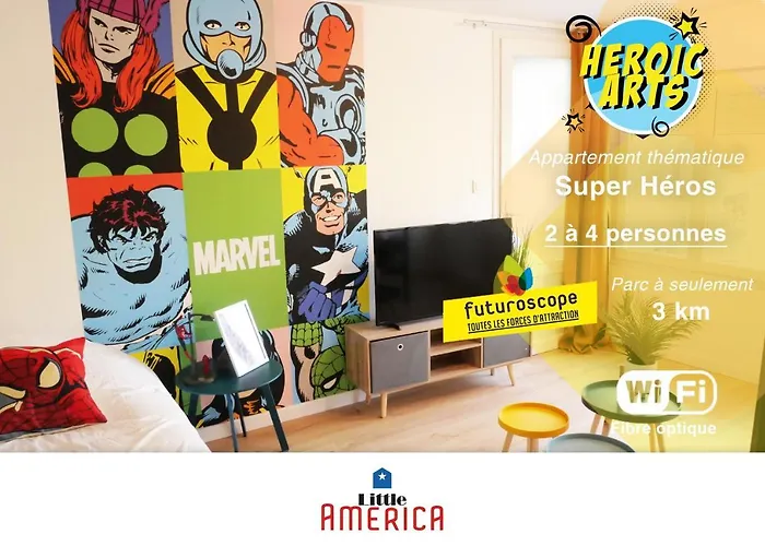 Aparthotel Little America - Appart 3km Futuroscope