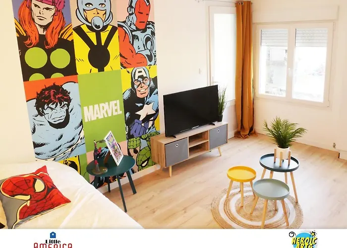 Little America - Appart 3km Futuroscope Aparthotel Jaunay-Clan