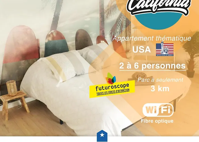 Little America - Appart 3km Futuroscope 3*